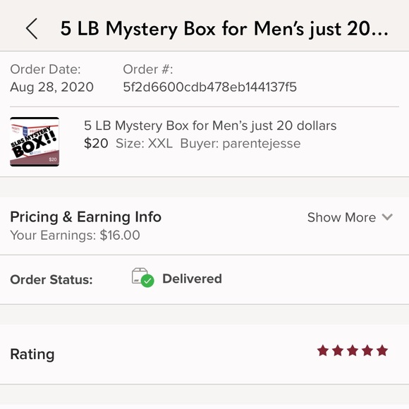 5 LB Mystery Box for Men’s just 50 dollars - Picture 6 of 16